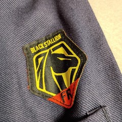 Black Stallion REVCO Flame Resistant Cotton Shop Coat Welding Lab Jacket Blue XS