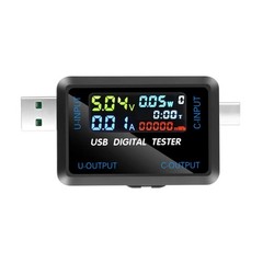 High Quality USB Type C Multimeter Voltage Current Tester with LCD Display