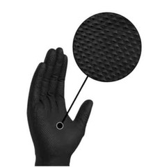 8 Mil Black Heavy Duty Thick Nitrile Industrial Gloves Case 1000 PC New S M L XL