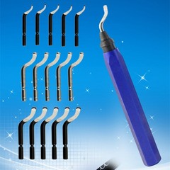 Metal Resin PVC Art Work Deburring Tool With 15 Extra High Speed Steel Blades