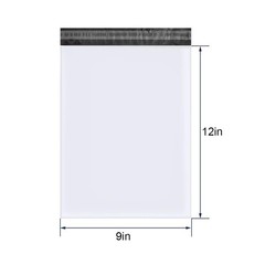 9″x12″ Poly Mailers Shipping Bags Envelopes Self Seal Packing Mailing Bag 2.5Mil