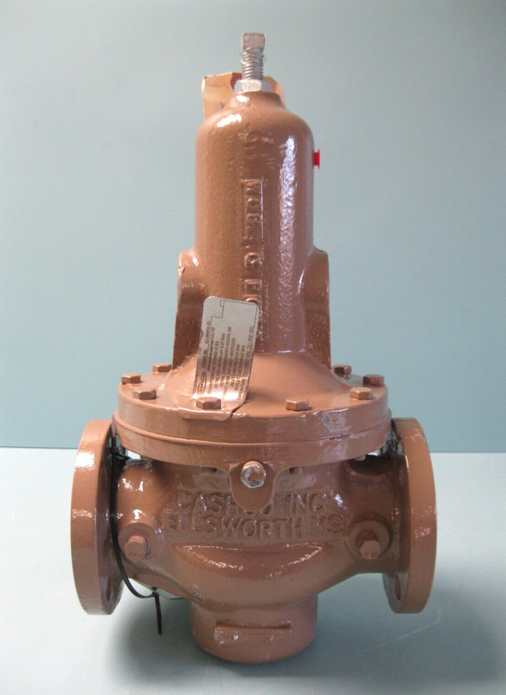 2″ 150# Cashco Flanged DA1 WCB 10-30 PSI Pressure Reducing Regulator NEW P26