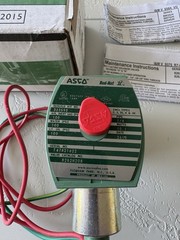 REDHAT Solenoid Valve: 2-Way, Normally Closed, 3/4 in Pipe Size, 110V AC/120V AC