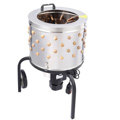 VEVOR Chicken Plucker Machine Feather Plucker Stainless Steel Drum 280RPM Motor