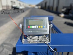 US-BC7120HD “Big Blue” Livestock Scale (500 lb x 0.5 lb)