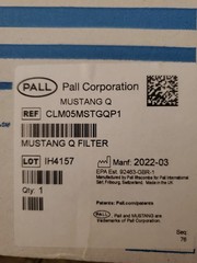 Pall Mustang Q Filter – CLM05MSTGQP1 10 mL bed volume, 1½ in sanitary flange.