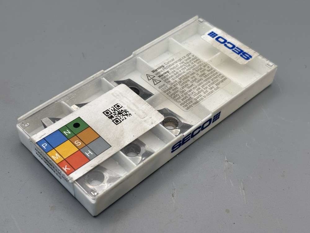SECO XOEX 180604FR-E10 H25 Carbide Milling Inserts Turbo Mill – (Box of 6)