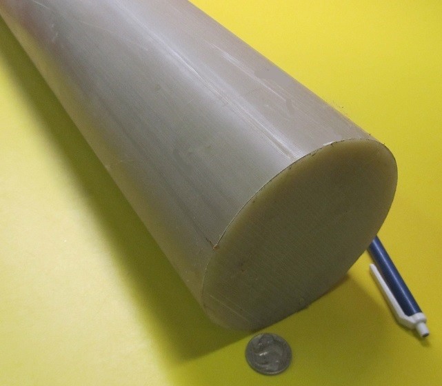 Phenolic Micarta Garolite G10FR4 Rods 4.00 Diameter x 12″ Long