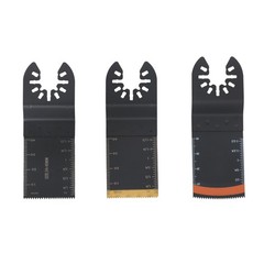 64PCS Universal Titanium Multitool Blade Quick Release Multi Tool for Metal Wood
