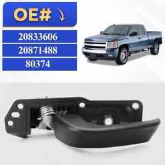 LH Driver Side Interior Door Handle Kit for 07-13 Chevy Silverado GMC Sierra