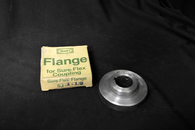 WOODS 5J X 1-1/8 SURE-FLEX SPACER FLANGE COUPLING ~ MAX RPM 7600