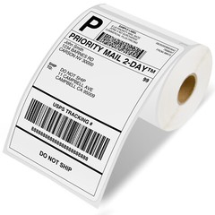 2Rolls fit for DYMO LW 4XL Direct Thermal Shipping Labels 220/Roll 1744907 4″x6″