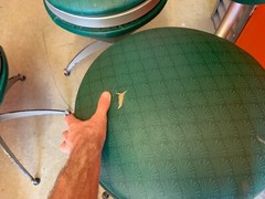 5 post modern cone chairs for restoration Funky 1980s 1990s Vintage Retro