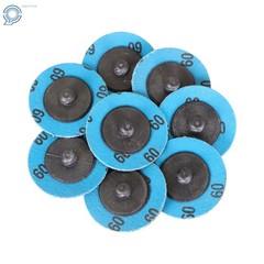 2″ Roll Lock Die Grinder 36 60 80 120 240 Grit Quick Change Sanding Disc 51 Pcs