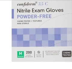 Exam Glove McKesson Confiderm® 3.5C Medium 200-Box/2000-Case-NonSterile Nitrile