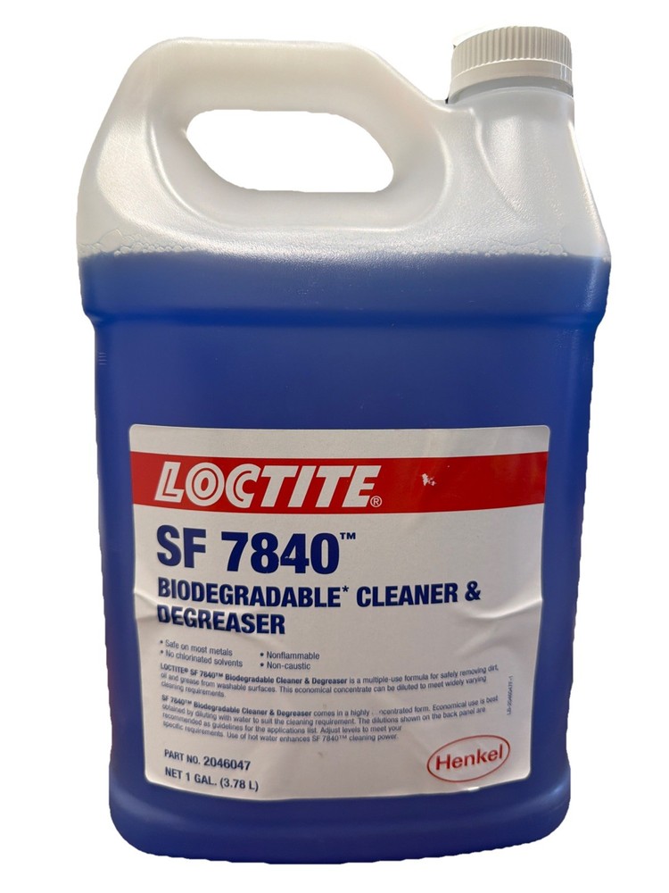 SF 7840™ Biodegradable Cleaner Degreaser, 1 gal, Jug Henkel Corporation Loctite