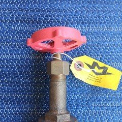 NOS Milwaukee 1” FNPT 125 SWP 200 WOG Bronze Gate Valve Fig 148