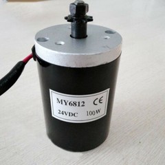 MY6812 150W 120W 100W 12V 24VDC High Speed Motor with Sprocket