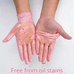 20/50/100/200/400/1000Pcs Pink Disposable Nitrile Cleaning Gloves, Suitable for