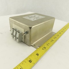 Corcom F4481 EMI Filter 36A 50/60Hz 520V Phase to Phase 300V Phase to Ground