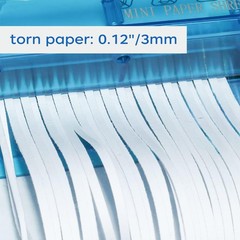 Compact Hand-Powered Paper Shredder – Safe Mini Shredding for Home & Office