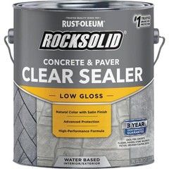 1Pc Rust-Oleum RockSolid Natural Look Concrete Sealer, 1 Gal., Clear