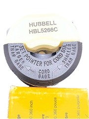 LOT OF 10 Hubbell HBL5266C AC Male NEMA 5-15P Plug 15A 125V Connector CL/BK