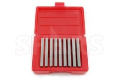 SHARS TOOLS 1/4″ 9 PAIRS Steel Parallels 0.0002″ NEW #[