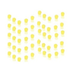 GC America Dental KY Pliers Yellow Rubber Tip Pads w/ Emery Powder 50/Pk 000237