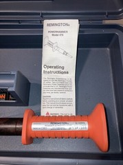 Remington Power Hammer, Actuated Fastening Tool 476, Loads, Fasteners, Tool Box