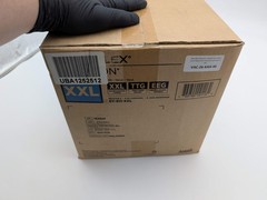 Microflex Synetron Powder Free Latex Exam Gloves XXL Extended Cuff Case of 500