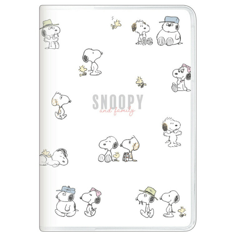 2025 Schedule Book Agenda Planner Kamio Snoopy B6 Monthly #04