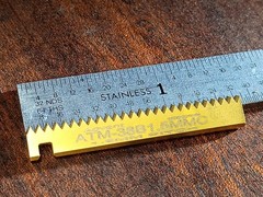 Advent Thread Mill Carbide Insert ATM-38B1.5MMC 1.5 Pitch 60° Flank 5° +Rake