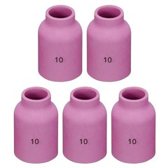 RIVERWELD TIG Gas Lens Alumina Nozzle Jumbo 53N88 10# 5/8″ 16.0mm 10pcs | Cer…