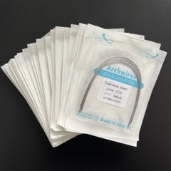 10Packs Dental Orthodontic Stainless Steel Arch Wire Round Natural Form 100 Pcs