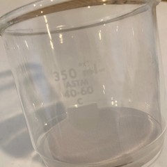 Pyrex 350mL Fritted Glass Buchner Funnel ASTM 40-60 Coarse Grade C 36060
