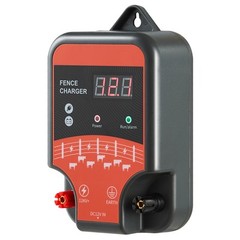 Electric Fence Charger 10kV 3J AC DC Electric Fence Energizer 1.86 Miles Range