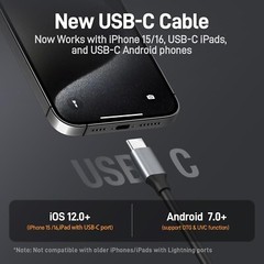 USB-C Rifle Borescope Short Focus NTG100-C Flexible Gun Barrel Camera Cleaning