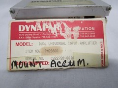DYNAPAR PM28S00 DUAL UNIVERSAL INPUT AMPLIFIER