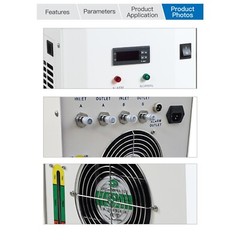 JZ JZ5200 JZ5202 CO2 Industrial Water Chiller for CO2 Laser Cutting Machine