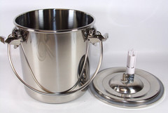 3L Electric Goat/Sheep Milking Machine, Rechargeable Battery, Adjustble Pulse