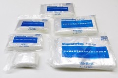 600 Bags 2mil Small Sizes Assortment Clear Reloc Zippit Assorted 6 Sizes 100@