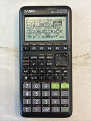 Casio FX-9750GIII Graphing Calculator Black, USB, Power Graphic, 3-Tested
