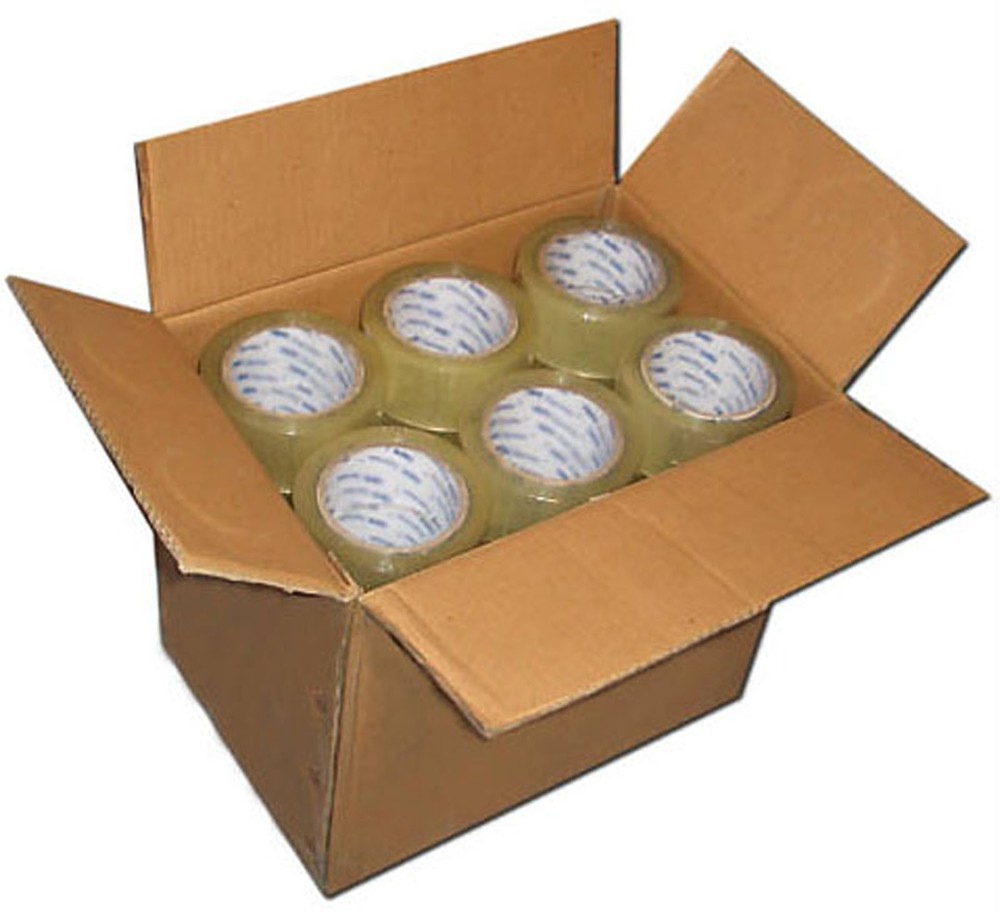 20 ROLLS Clear TAPE PACKAGING PACKING SEALING SHIPPING MOVING 2.0” X109.4 YARD