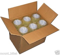 20 ROLLS Clear TAPE PACKAGING PACKING SEALING SHIPPING MOVING 2.0” X109.4 YARD