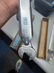 Tohnichi SP38NX12 8-38nm Open End Or Ring Head Preset Torque Wrench 12FFX380SP