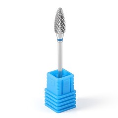 6 Sizes Dental Cutting Steel Burs Lab Tungsten Carbide Burs HP 2.35mm Polishing
