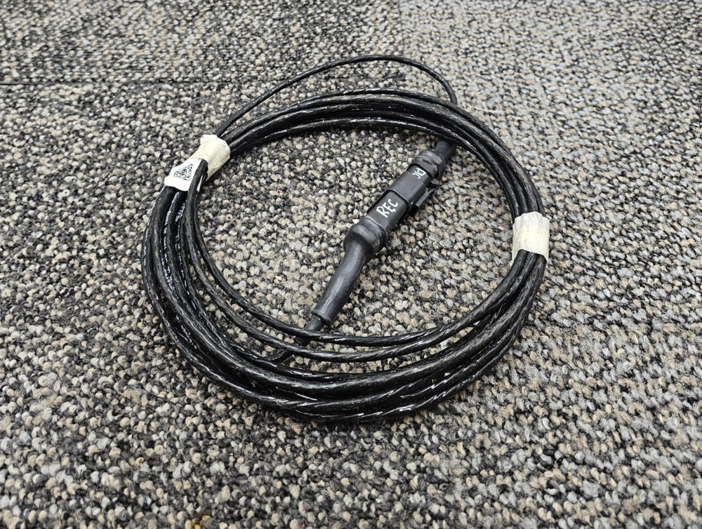 E163860-NR UL CMP 150C 3C 18AWG Black Electronic Cable with Sensor 5 Feet