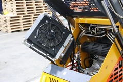 Mini Skid Steer Loader 24HP 4-in-1 Bucket 3-Stage Pump Hydraulic System Pick Up