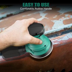 5-Inch Random Orbital Sander, HYCHIKA 13000RPM Electric Orbital Sander with 6…